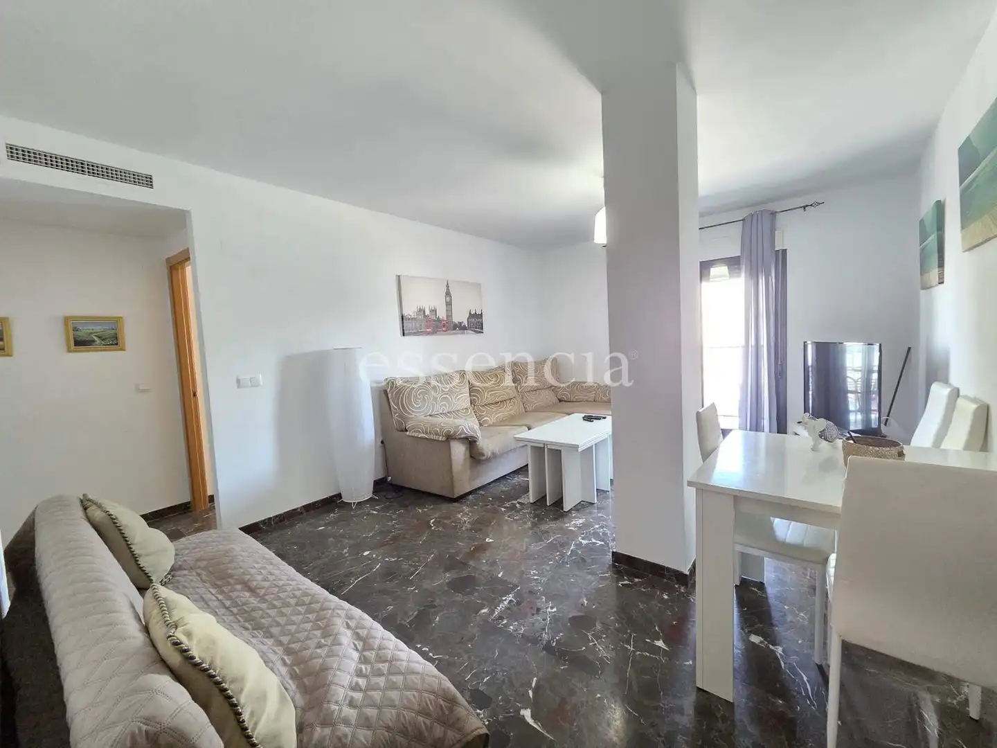 Sala d'estar de Pis en venda en Potries amb Aire condicionat, Terrassa i Traster