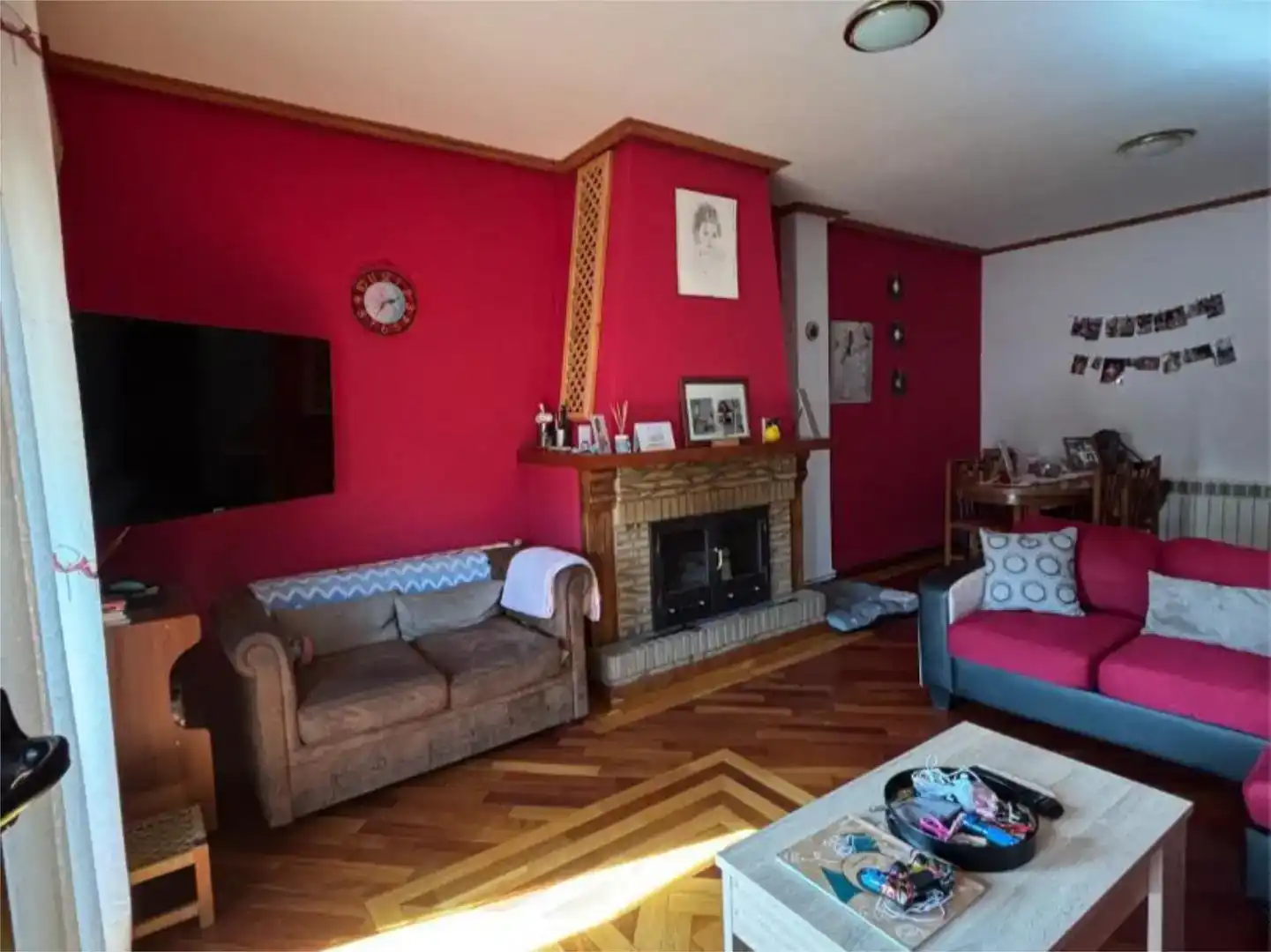 Sala d'estar de Pis en venda en Riópar amb Aire condicionat, Parquet i Moblat
