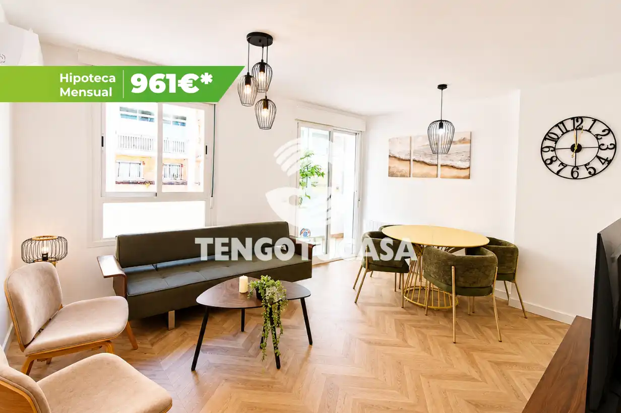 Sala d'estar de Pis en venda en Madrid amb Aire condicionat, Calefacció i Terrassa