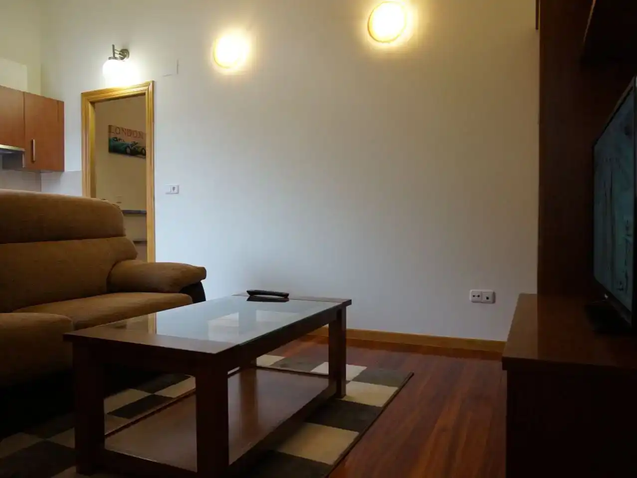 Sala d'estar de Apartament de lloguer en Universidad