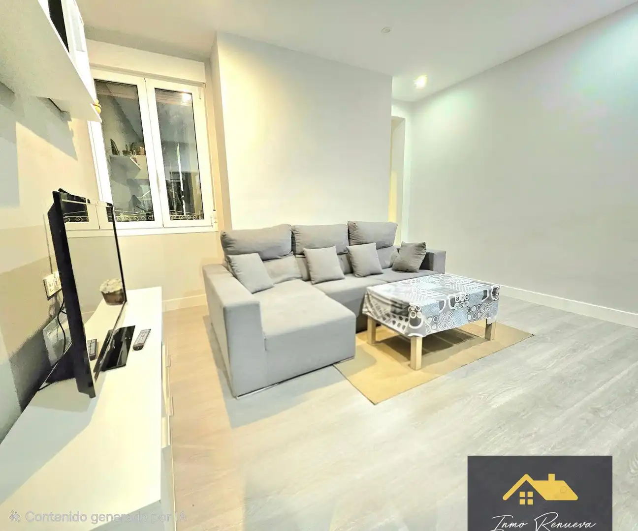Sala de estar de Piso en venta en Centro - Albiz - Markonzaga