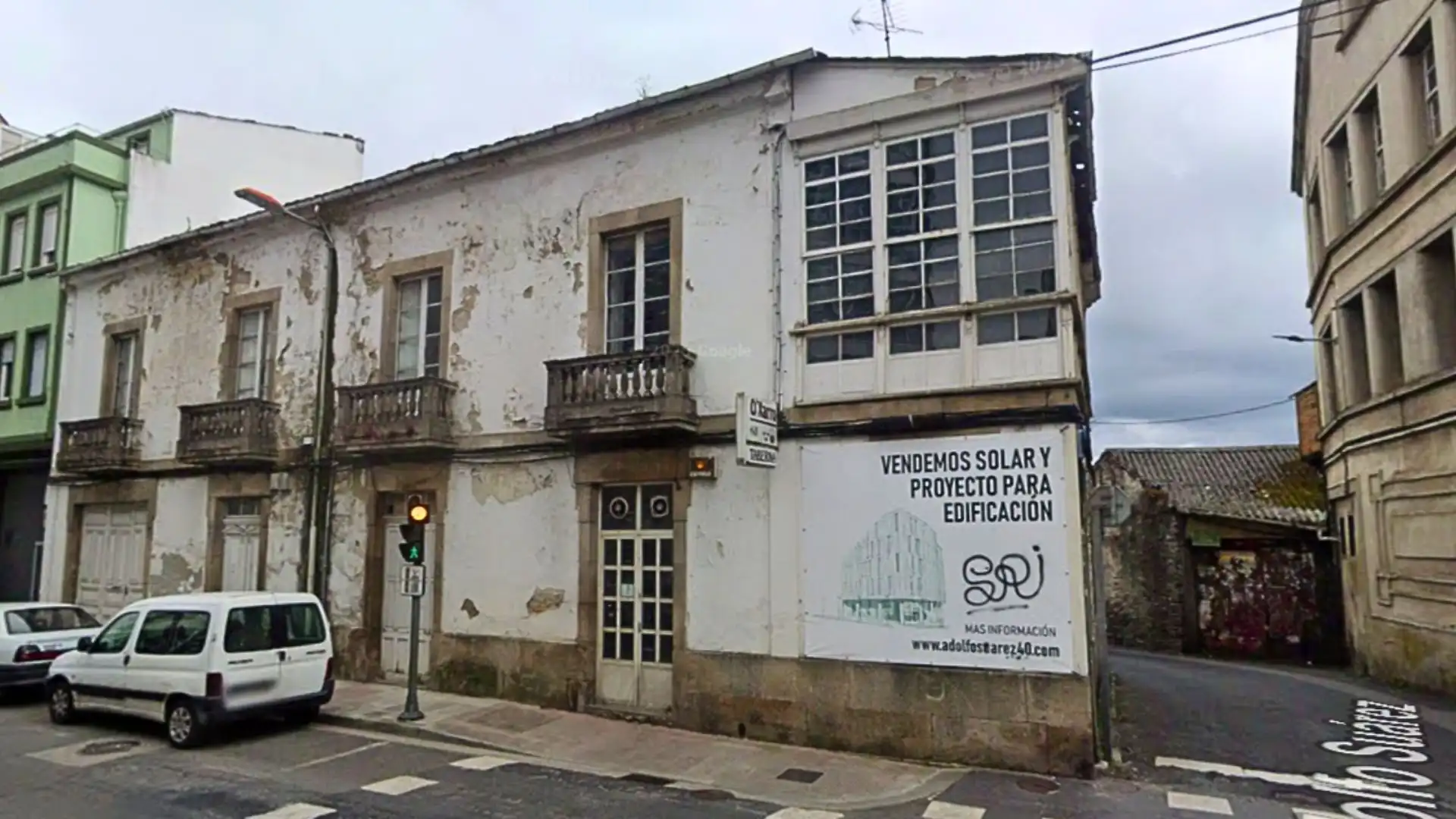 Vista exterior de Residencial en venda en Lugo