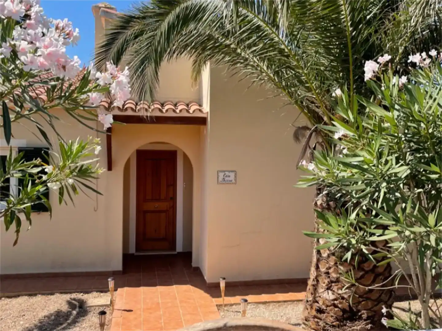 Vista exterior de Casa o chalet en venta en Sant Lluís con Piscina
