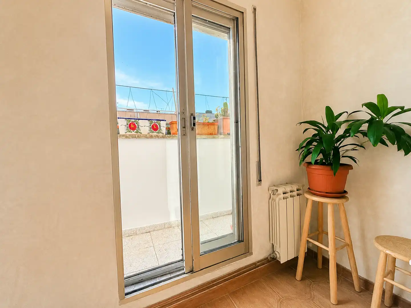 Balcony of Attic for sale in Madrid  with Air Conditioner, Heating and Terrace