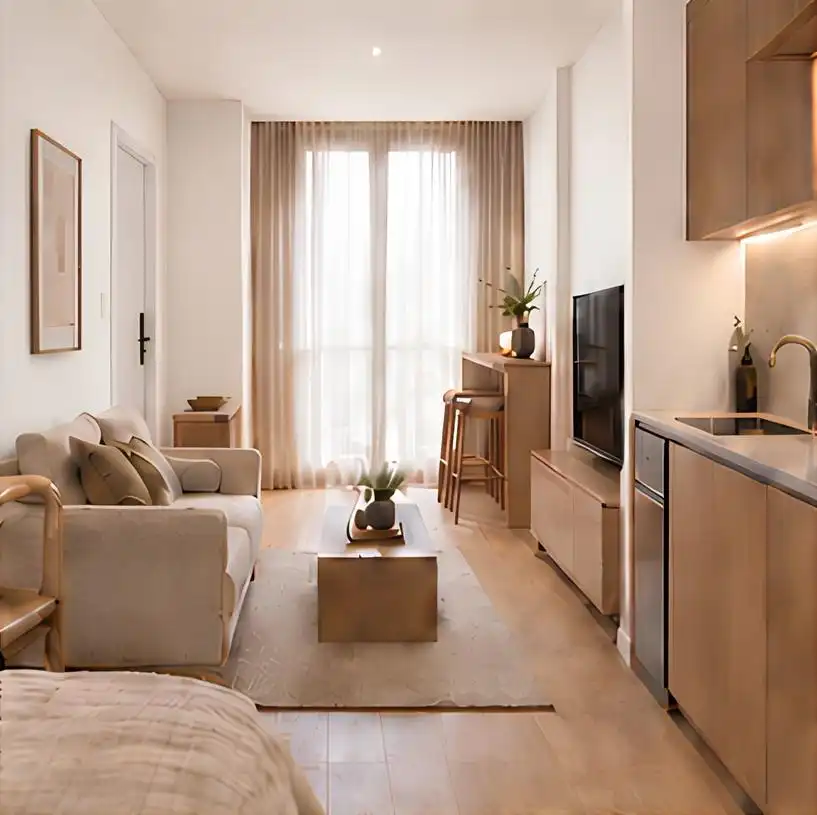 Sala de estar de Piso en venta en Murcia con Aire acondicionado