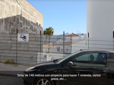 Terreny residencial en venda a Calle Teniente Peñalver