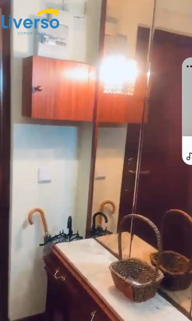 Bedroom of Flat for rent in Burgos  with Heating and Furnished