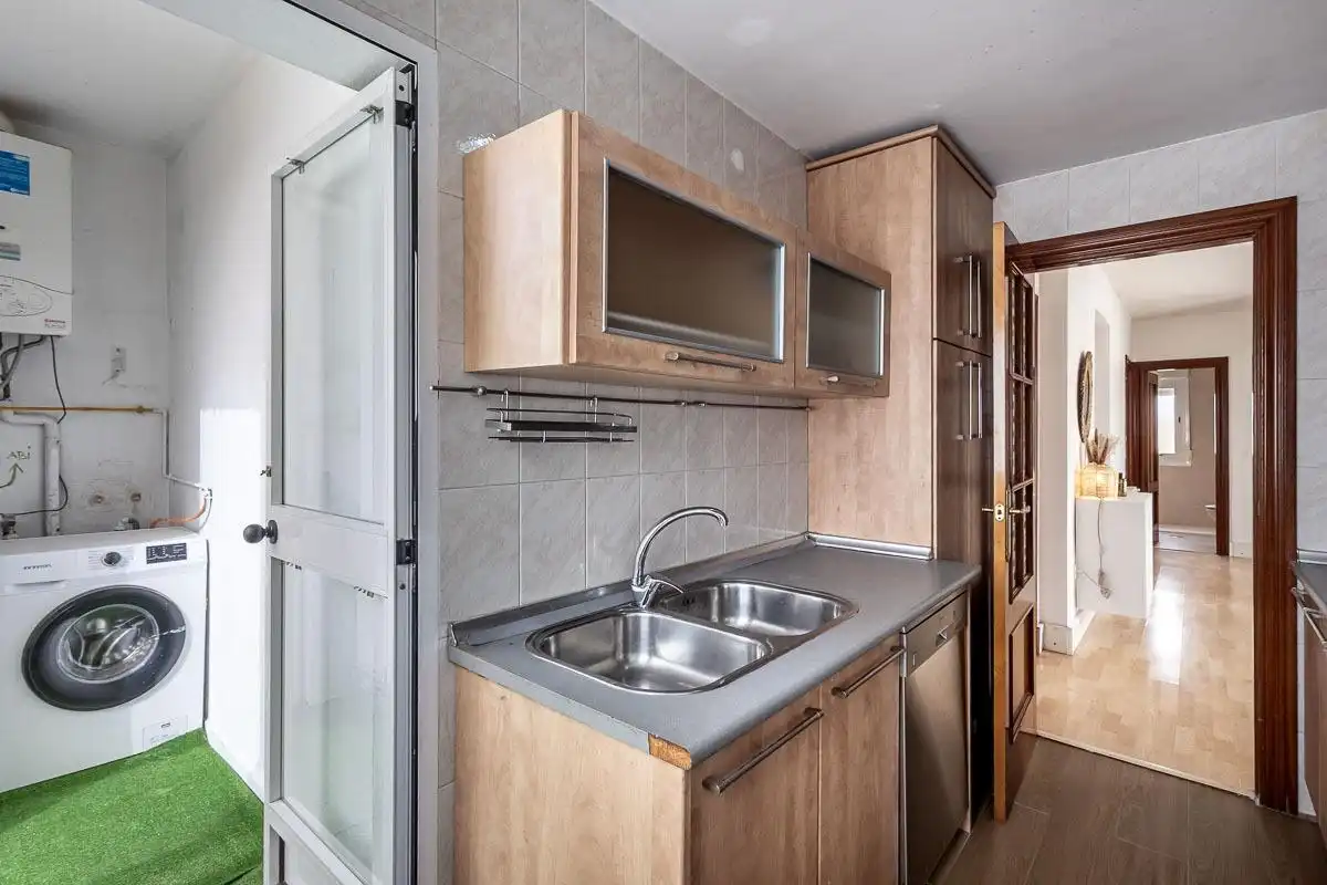 Cocina de Ático en venta en Las Gabias con Aire acondicionado, Calefacción y Terraza