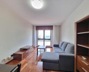 Sala d'estar de Apartament de lloguer en A Coruña Capital  amb Calefacció i Piscina comunitària