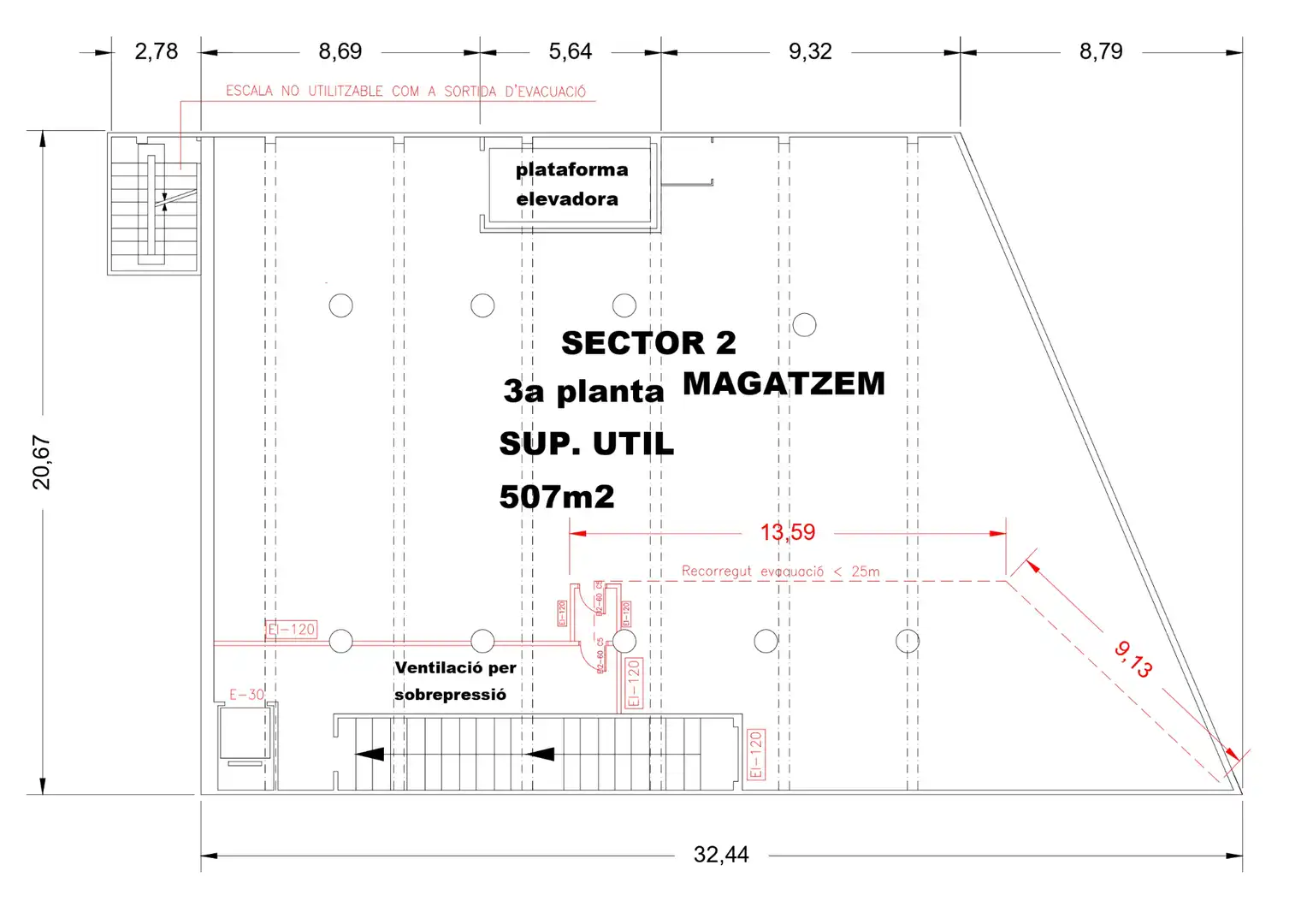 Nave industrial en alquiler en Carrer de Tucuman 8, imagen 24