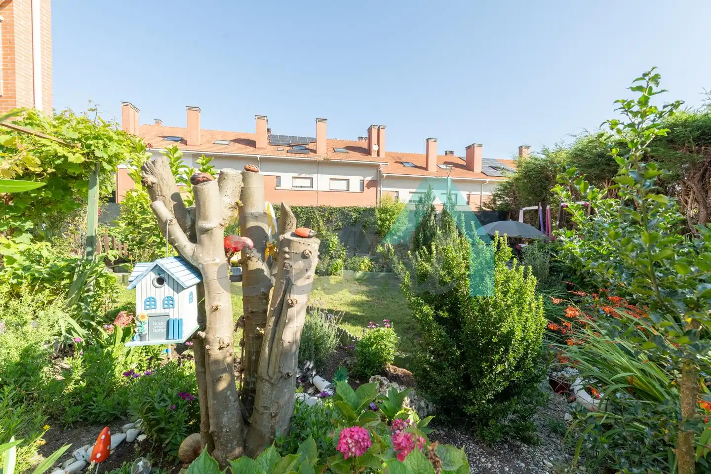 Garten von Wohnung zur untervermieten in Siero mit Heizung, Privatgarten und Parkett
