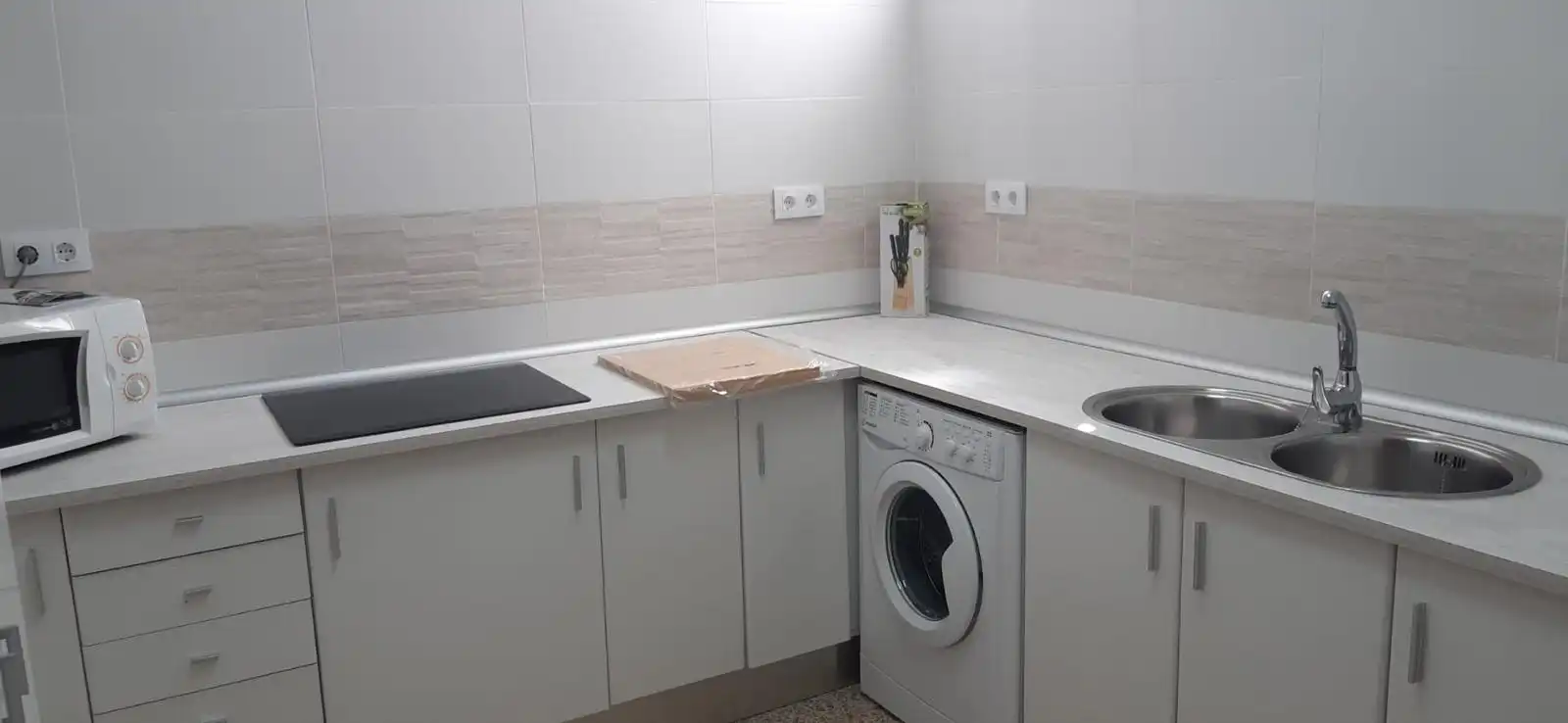 Cocina de Piso en venta en Alcalá del Río con Aire acondicionado, Terraza y Amueblado