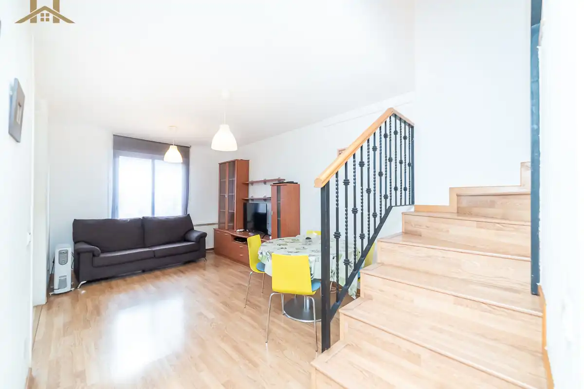 Sala de estar de Piso en venta en Villamantilla con Balcón