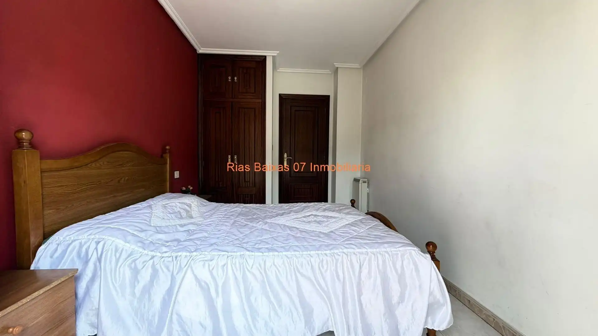 Bedroom of Flat for sale in Cortegada  with Heating, Terrace and Furnished