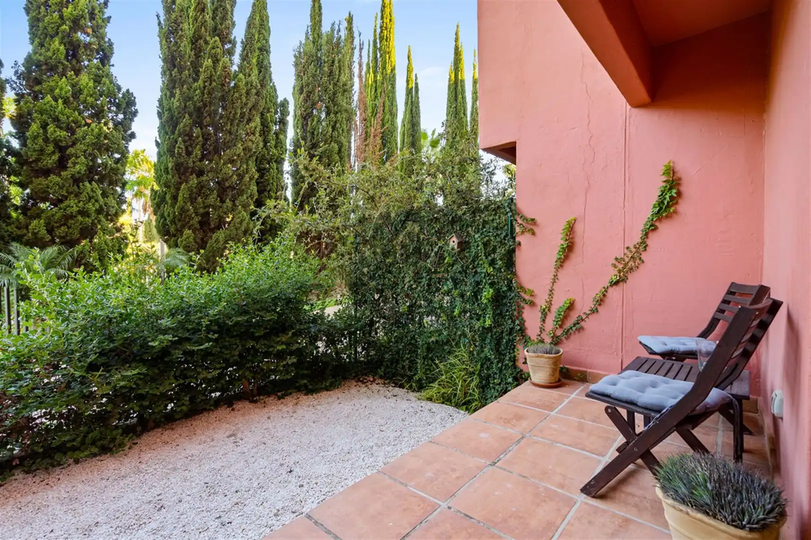 Jardí de Apartament en venda en Estepona amb Aire condicionat i Terrassa