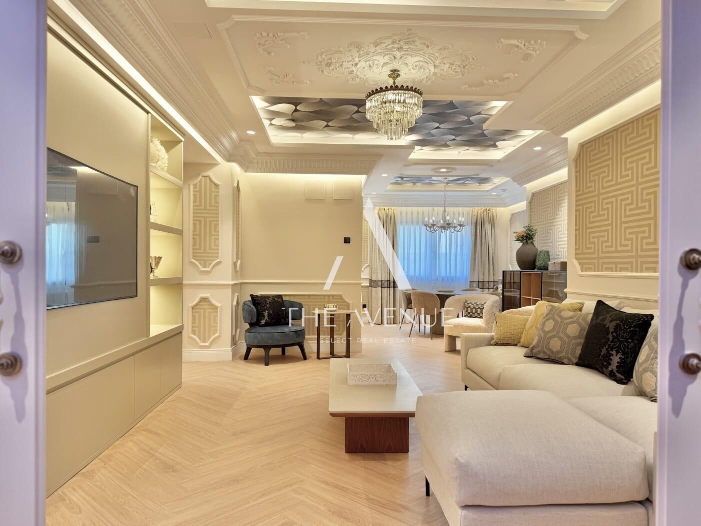 Wohnzimmer von Wohnung zum Verkauf in  Madrid Capital mit Klimaanlage, Heizung und Abstellraum