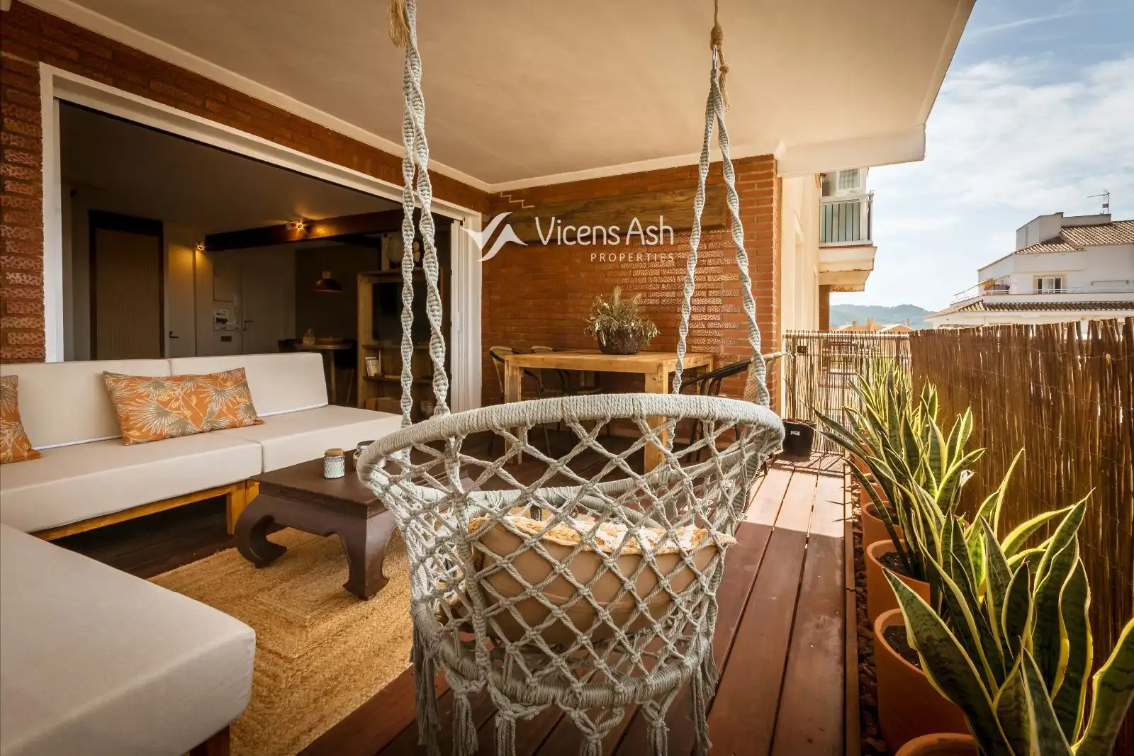 Terrace of Apartments for sale in Jávea / Xàbia  with Air Conditioner, Terrace and Furnished