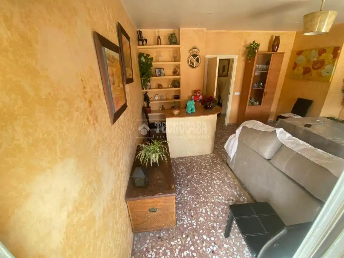 Sala de estar de Piso en venta en Badajoz con Balcón