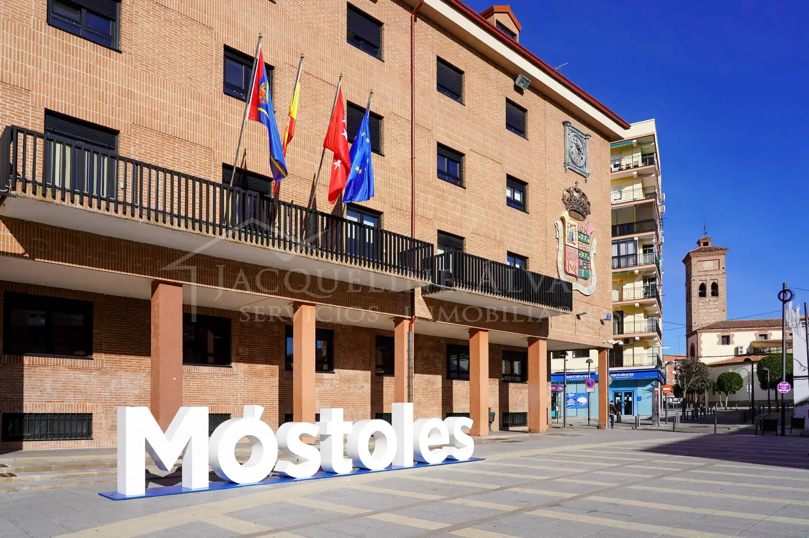 Exterior view of Flat for sale in Móstoles  with Air Conditioner, Heating and Furnished