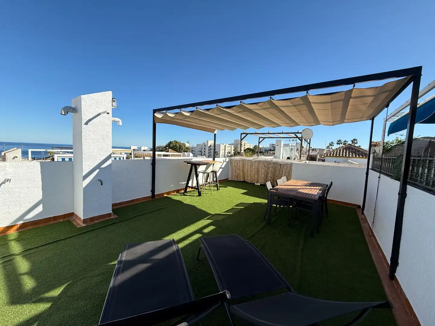 Terraza de Casa o chalet de alquiler en Santa Pola con Aire acondicionado, Calefacción y Terraza