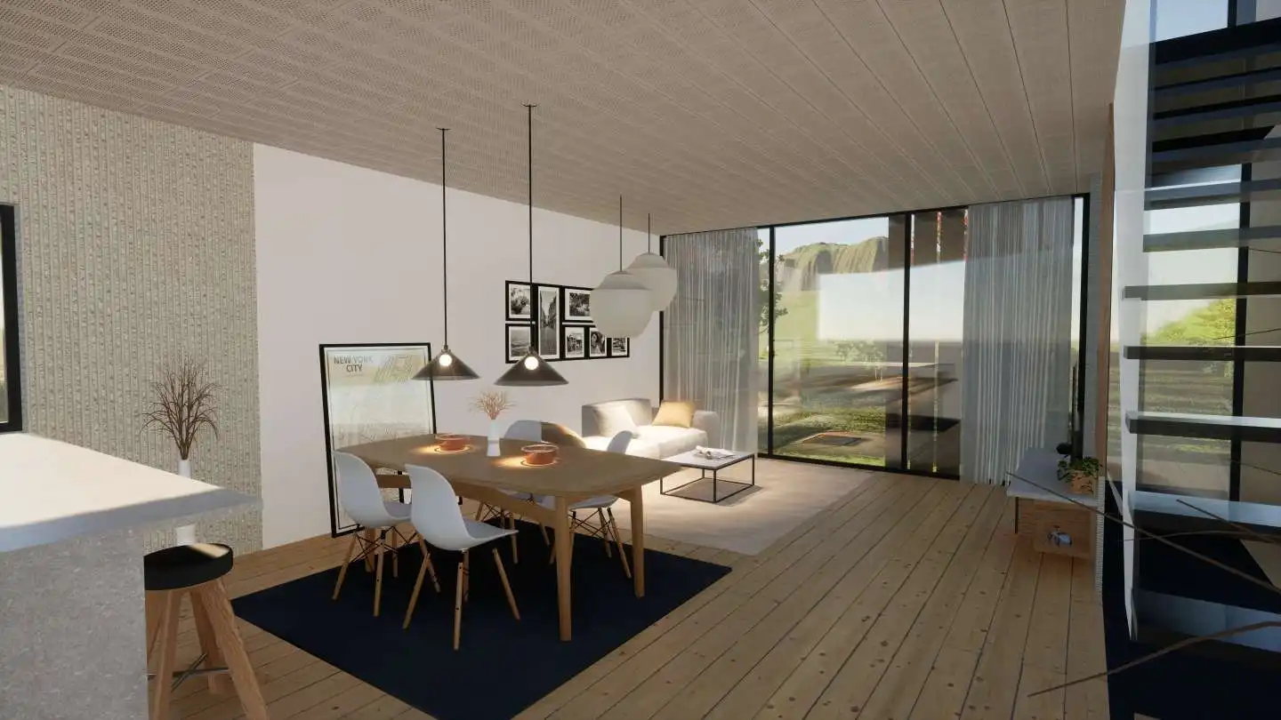 Sala d'estar de Finca rústica en venda en Siero