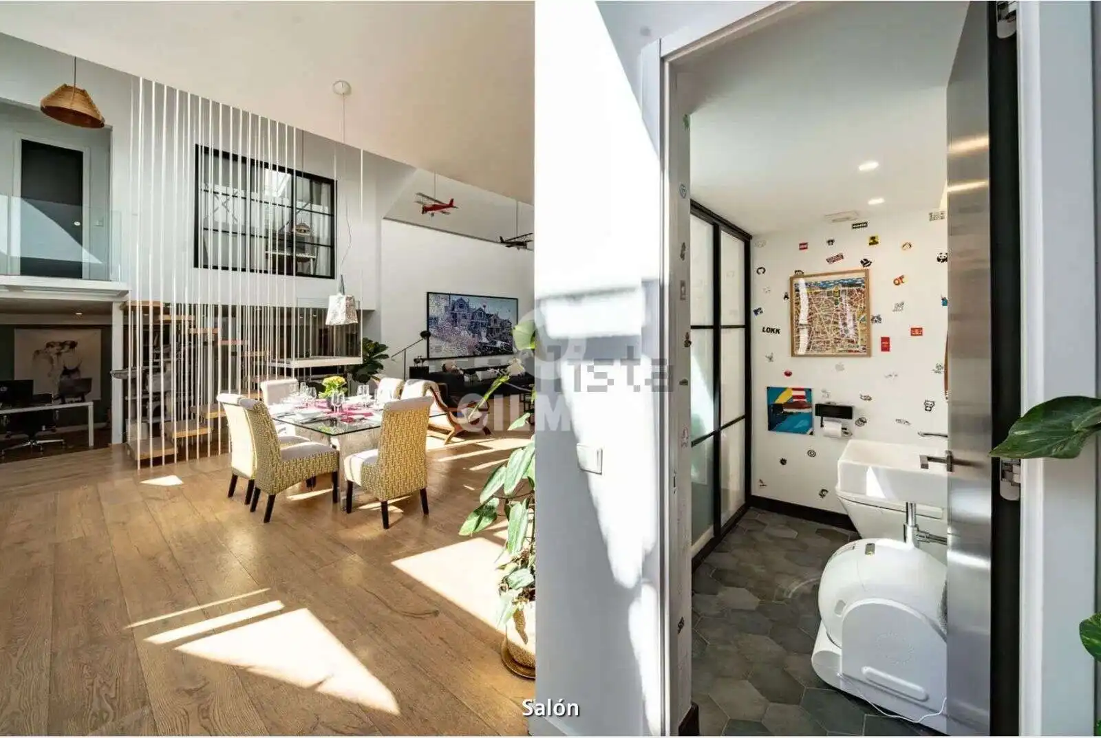Living room of Office for sale in Madrid  with Heating