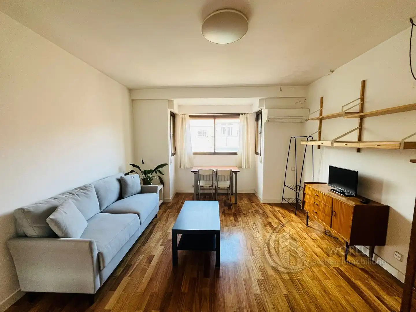 Living room of Attic for rent in Madrid  with Air Conditioner, Heating and Terrace