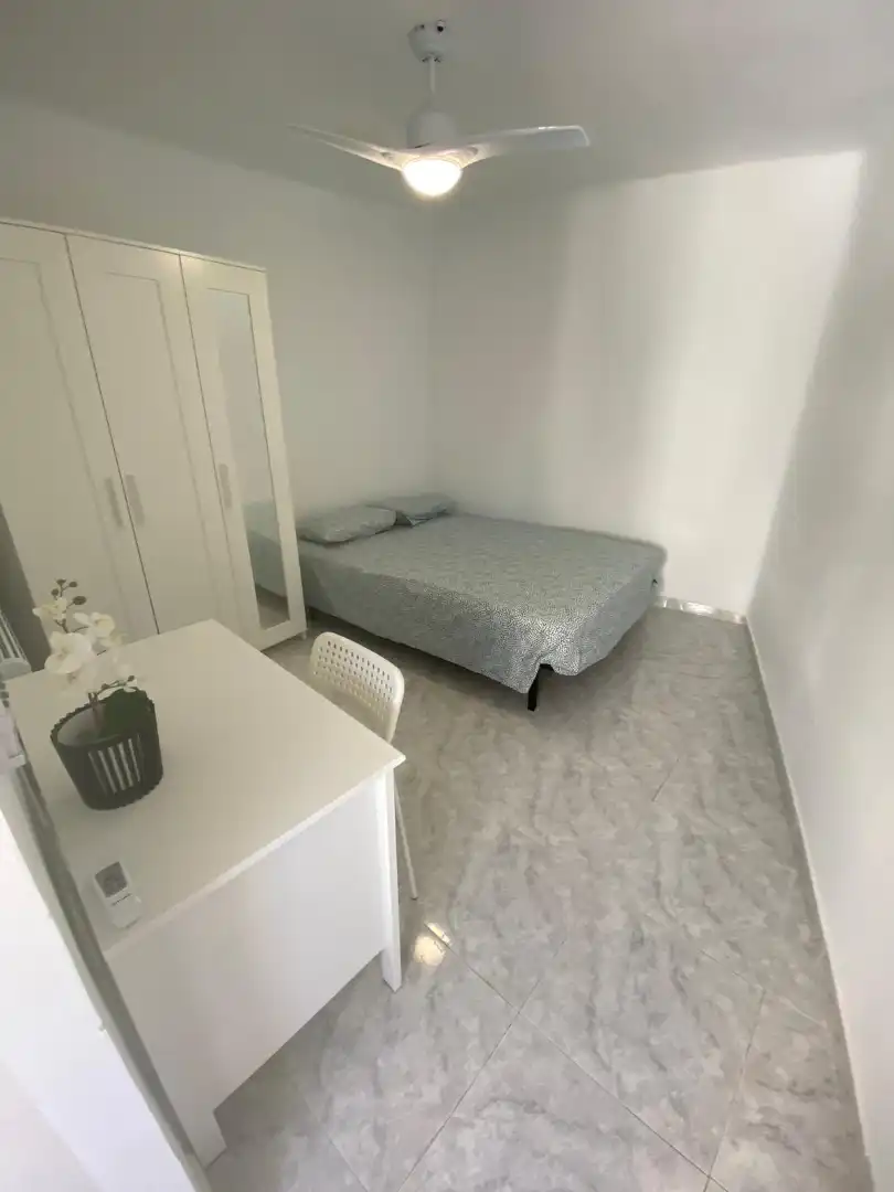 Bedroom of Attic for rent in Madrid  with Heating, Terrace and Furnished