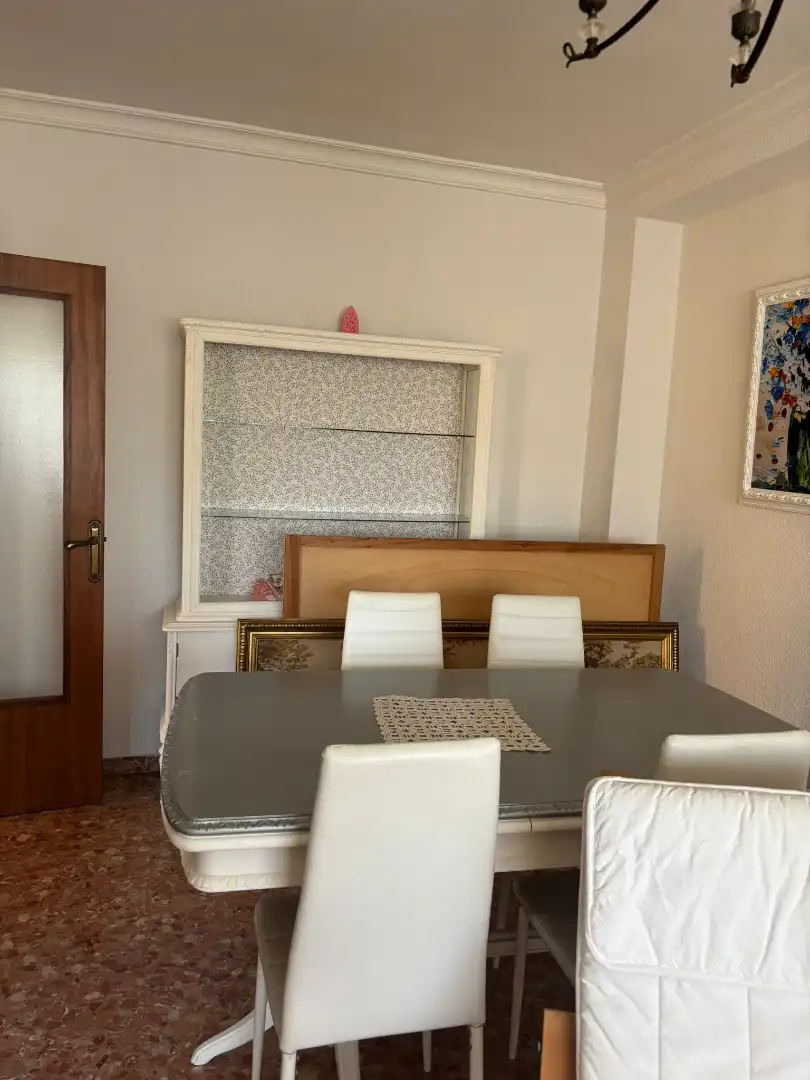 Comedor de Piso de alquiler en San Javier con Amueblado, Balcón y Se aceptan mascotas