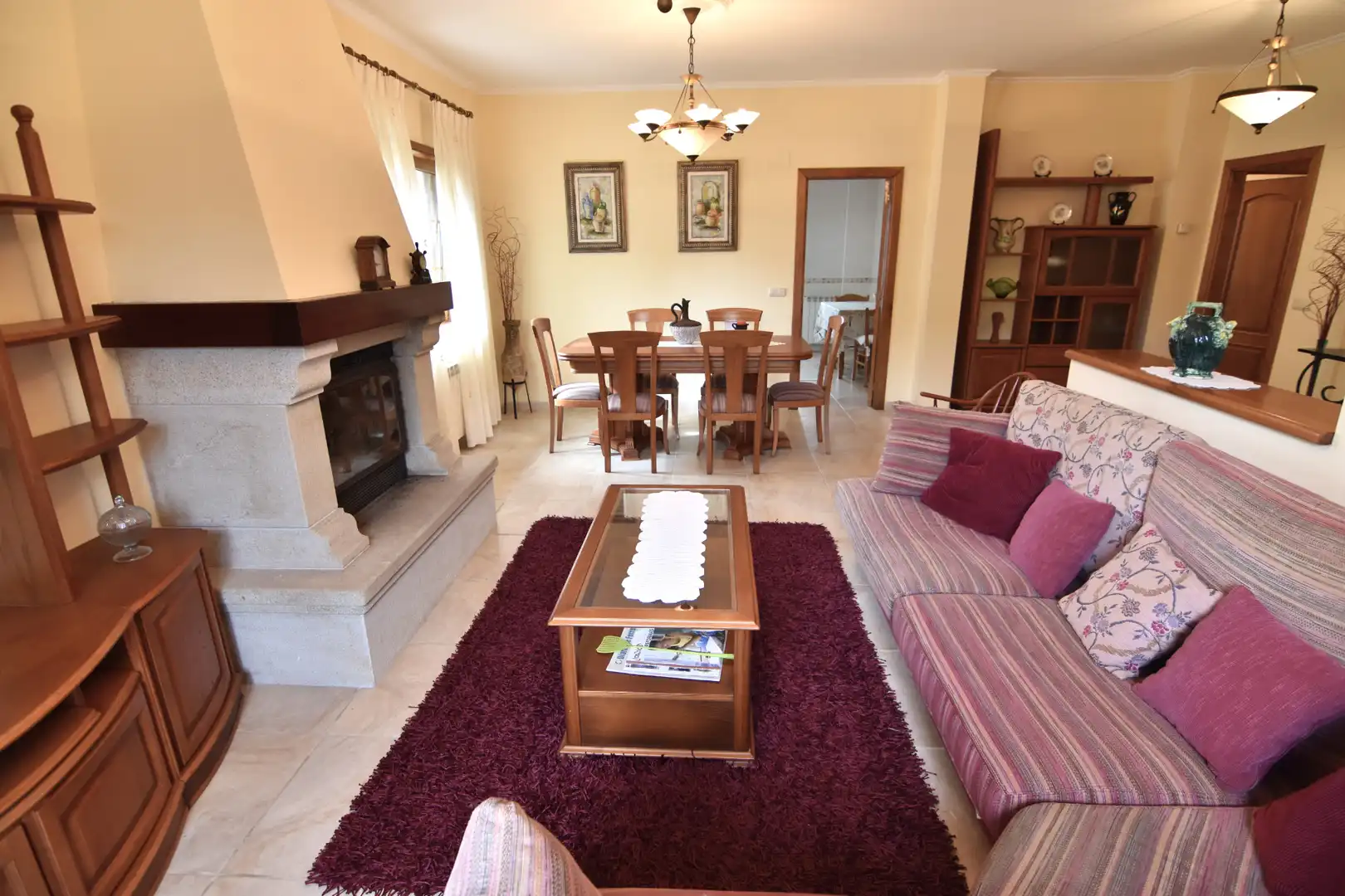 Sala d'estar de Casa o xalet en venda en Valdoviño, A Coruña