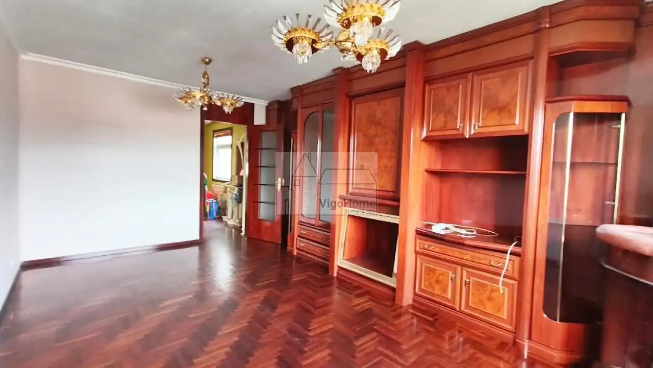 Living room of Flat for sale in Vigo   with Heating and Storage room