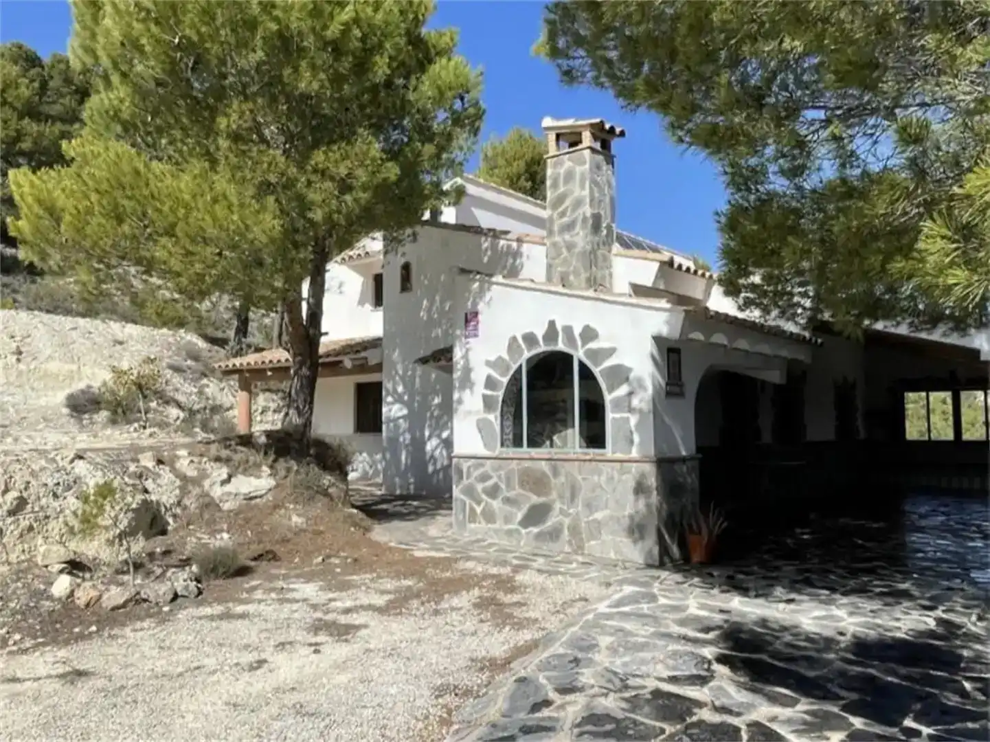 Vista exterior de Finca rústica en venda en Mula amb Balcó
