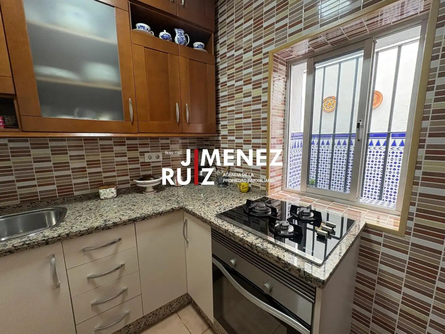 Cocina de Casa adosada en venta en El Puerto de Santa María con Terraza