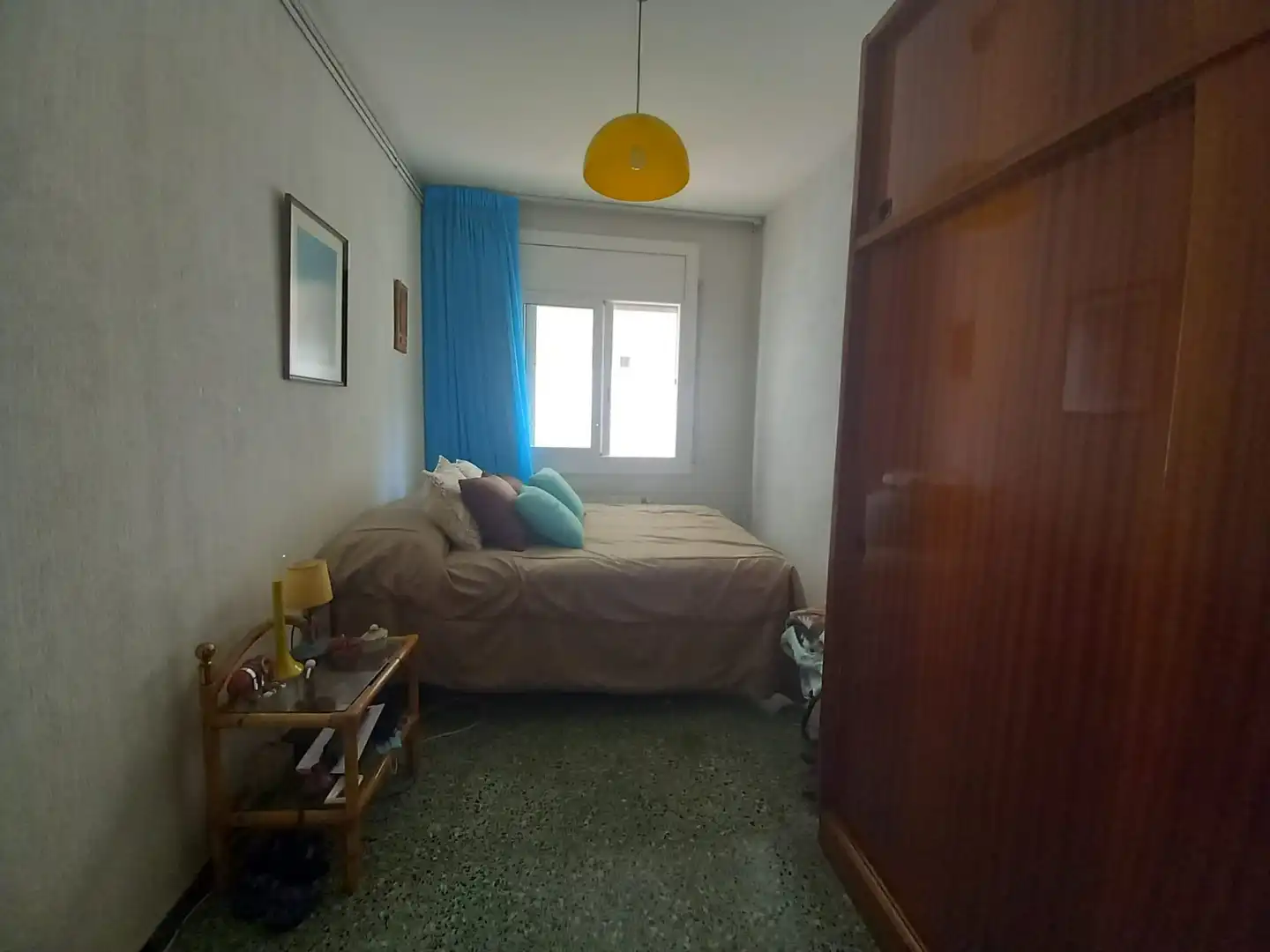 Schlafzimmer von Wohnung zum Verkauf in Badalona mit Klimaanlage, Heizung und Terrasse
