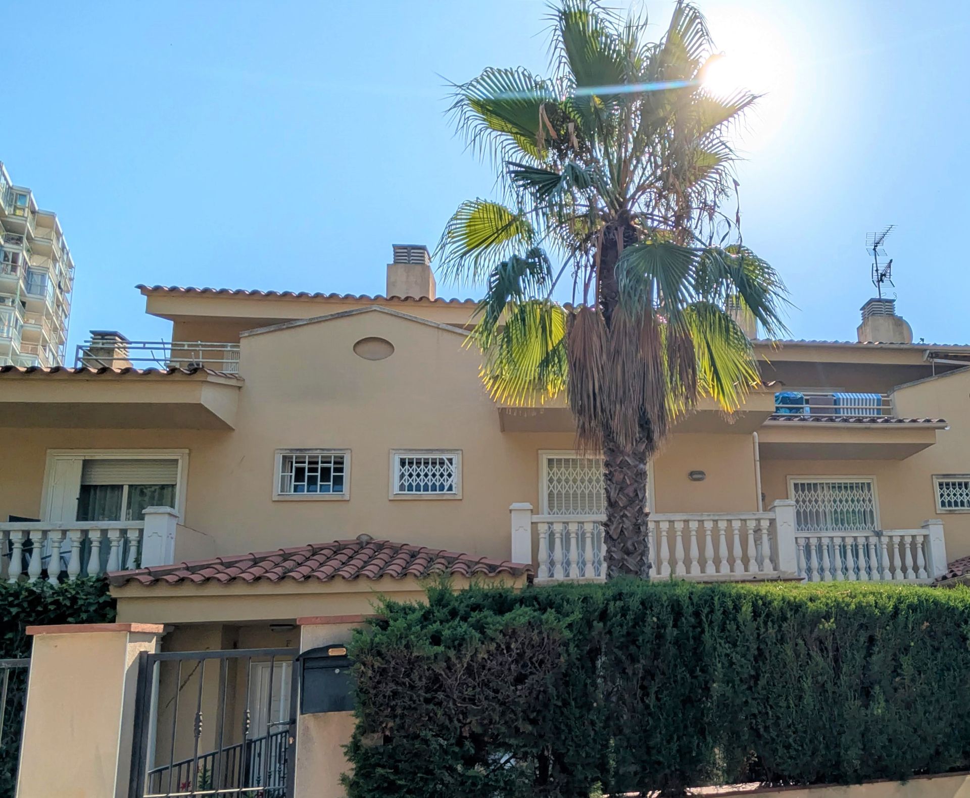 Exterior view of Single-family semi-detached for sale in Castell-Platja d'Aro  with Air Conditioner, Heating and Private garden