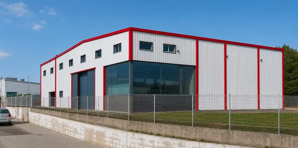 Vista exterior de Nave industrial en venta en Santa Margalida