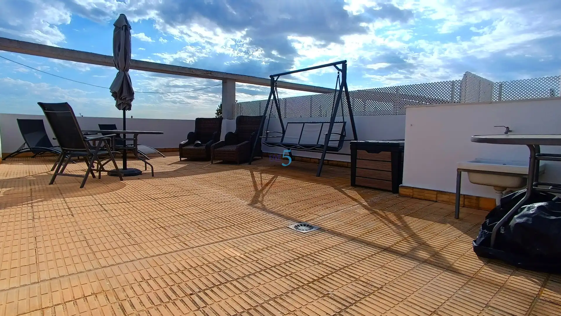 Terraza de Piso en venta en Almoradí con Piscina, Amueblado y Piscina comunitaria