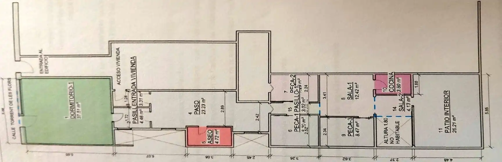 Ground floor for sale in TORRENT DE LES FLORS, Vila de Gràcia, Gràcia