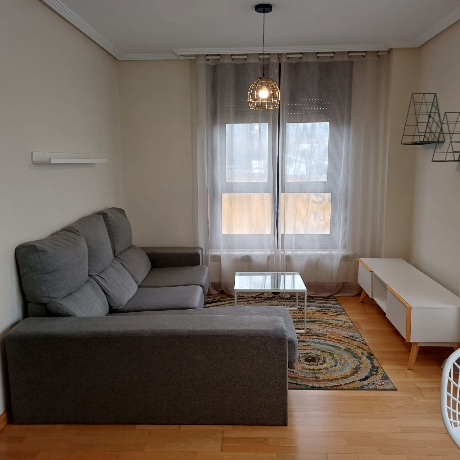 Sala de estar de Piso de alquiler en Vilagarcía de Arousa con Calefacción, Parquet y Trastero