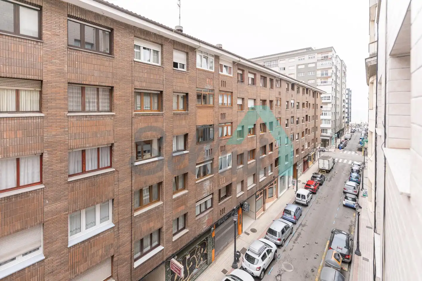 Vista exterior de Piso de alquiler en Gijón  con Calefacción y Amueblado