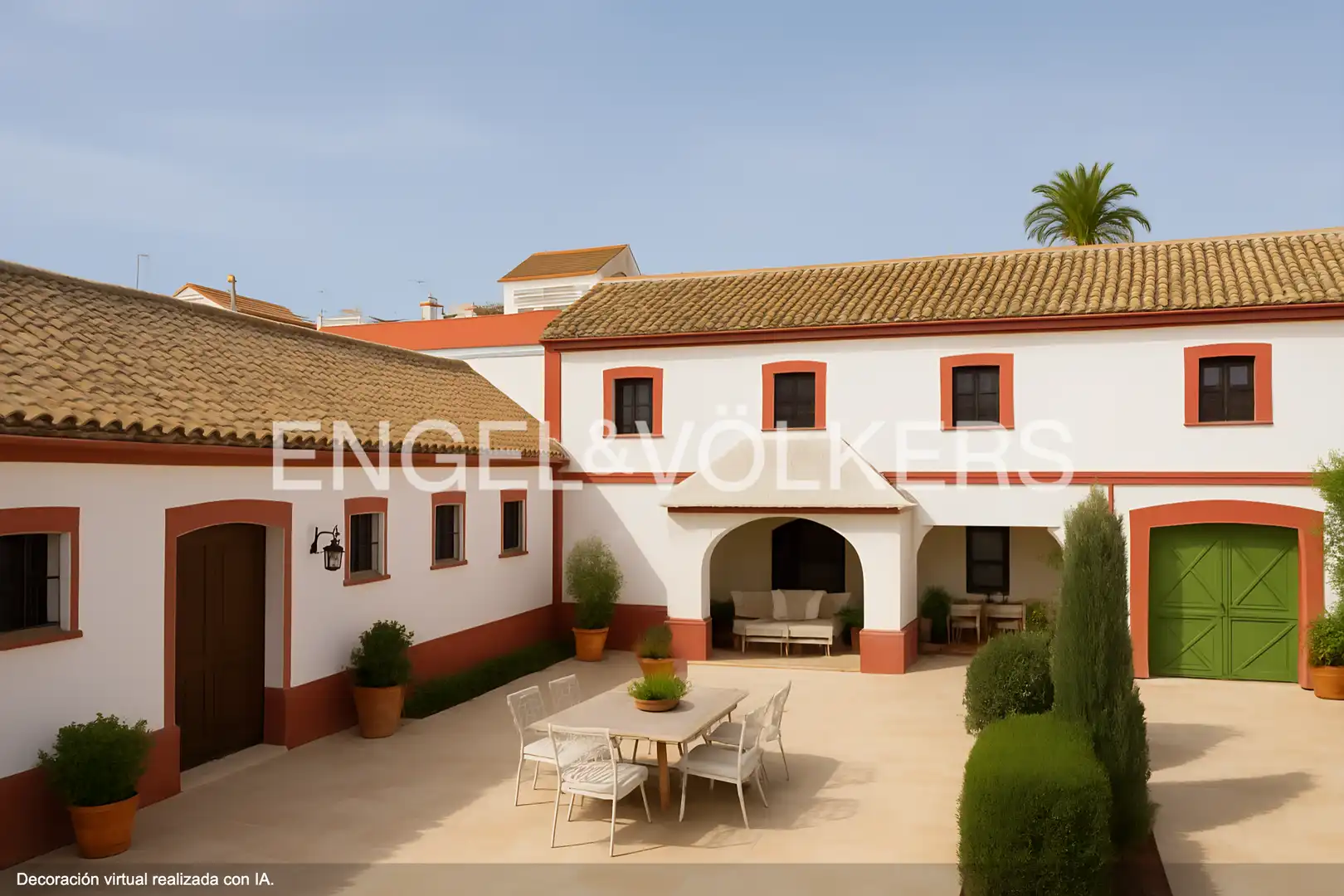 Terraza de Casa o chalet en venta en Castilleja de la Cuesta con Calefacción, Jardín privado y Piscina