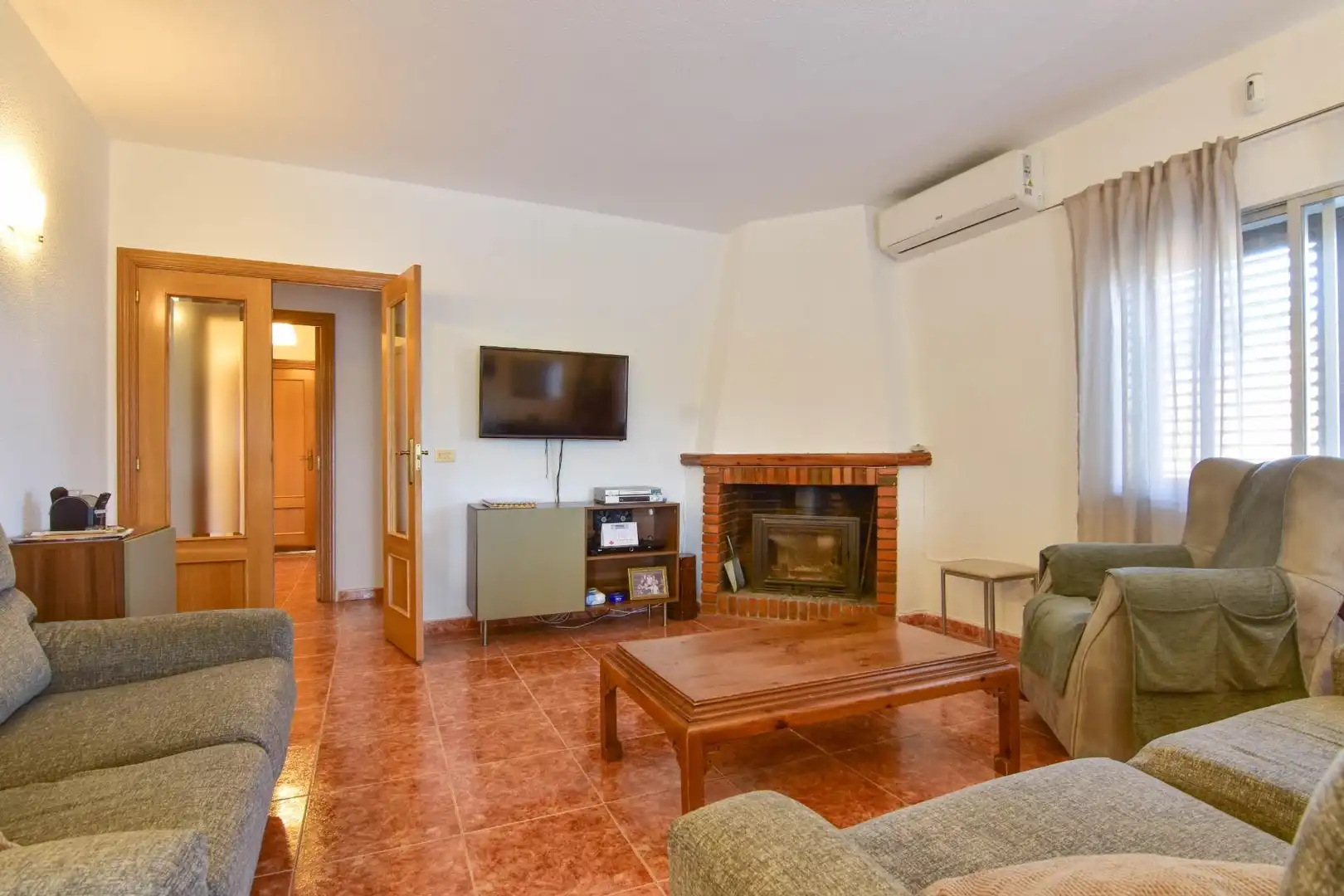 Sala de estar de Casa o chalet en venta en Benifaió con Aire acondicionado, Jardín privado y Terraza
