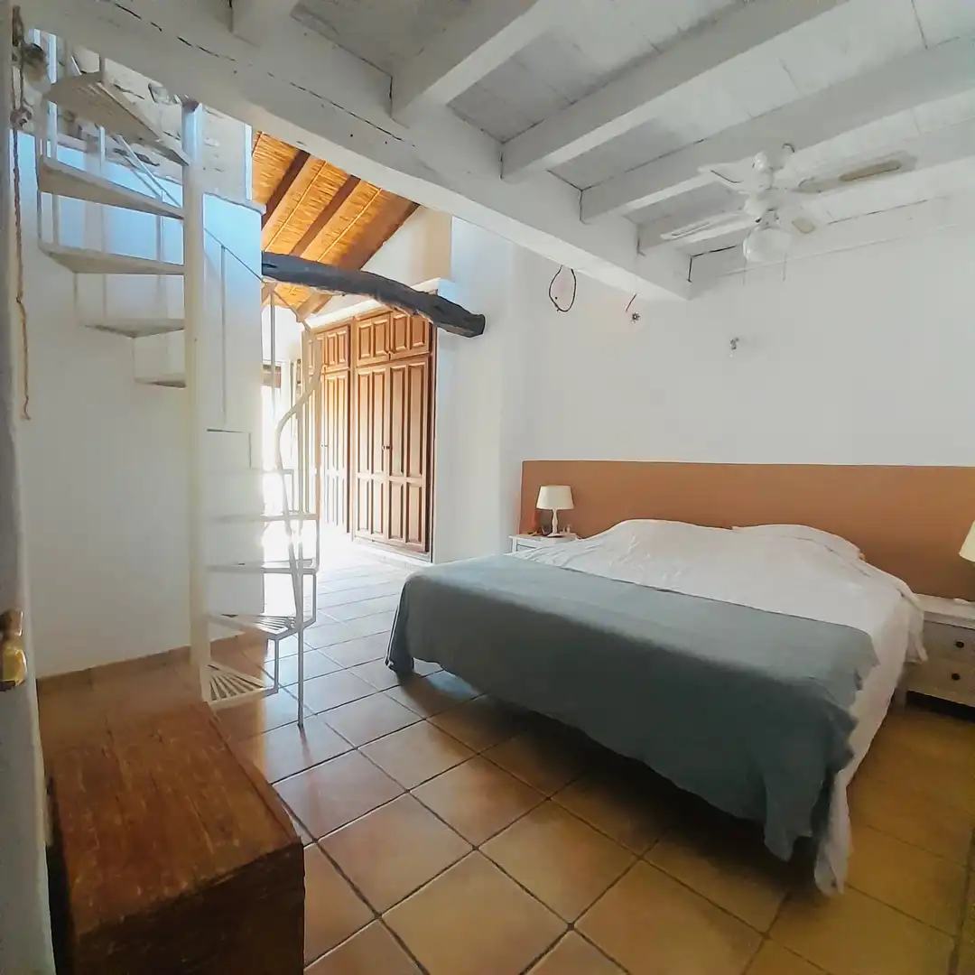 Schlafzimmer von Einfamilien-Reihenhaus zum Verkauf in Xaló mit Heizung, Terrasse und Abstellraum