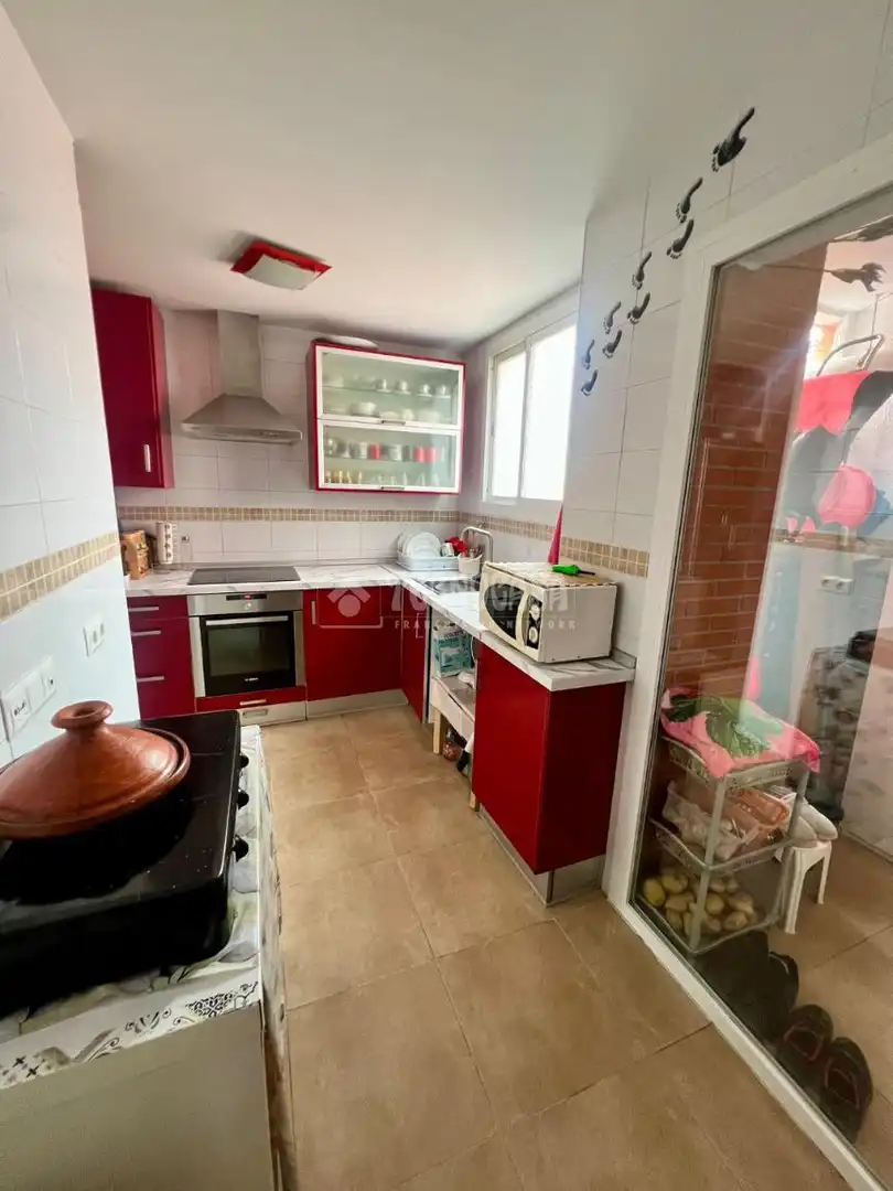 Kitchen of Flat for sale in Parla  with Heating, Terrace and Storage room