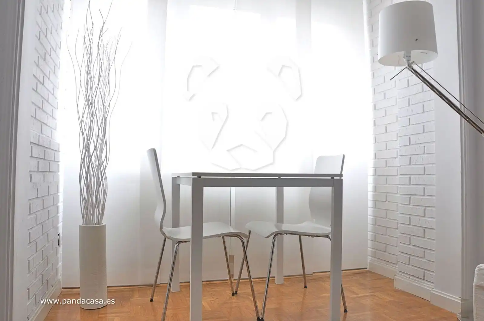 Esszimmer von Wohnung zur Miete in Madrid mit Klimaanlage, Heizung und Schwimmbad