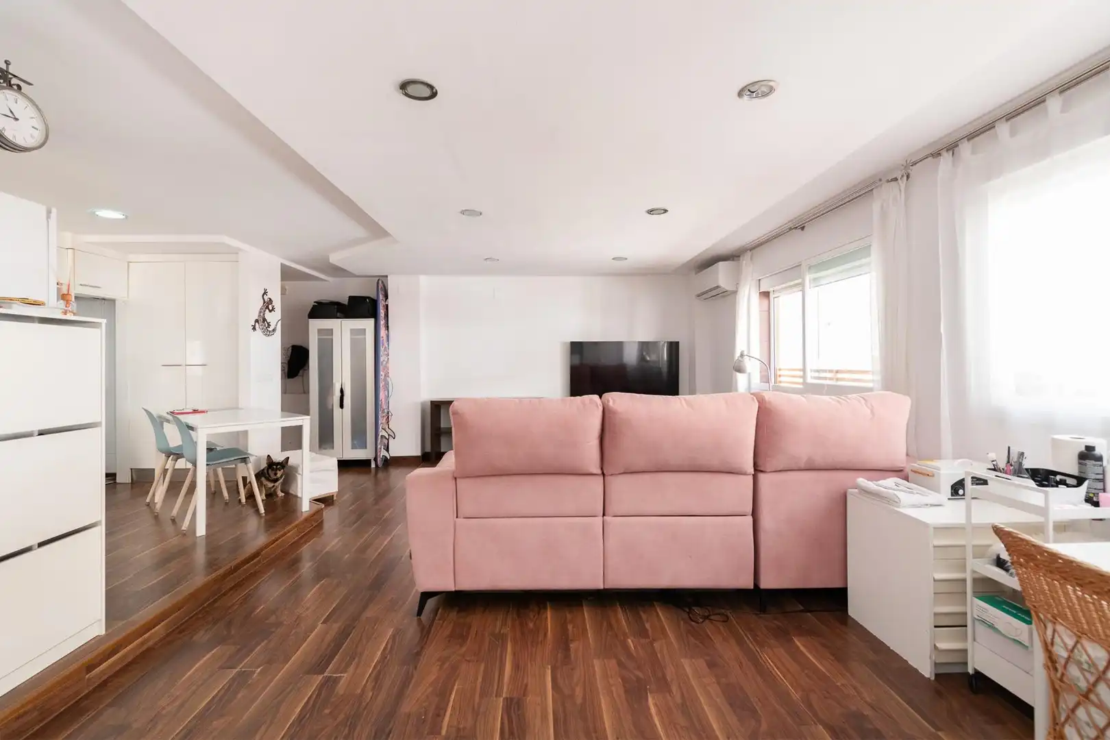 Living room of Flat for sale in Rincón de la Victoria  with Air Conditioner