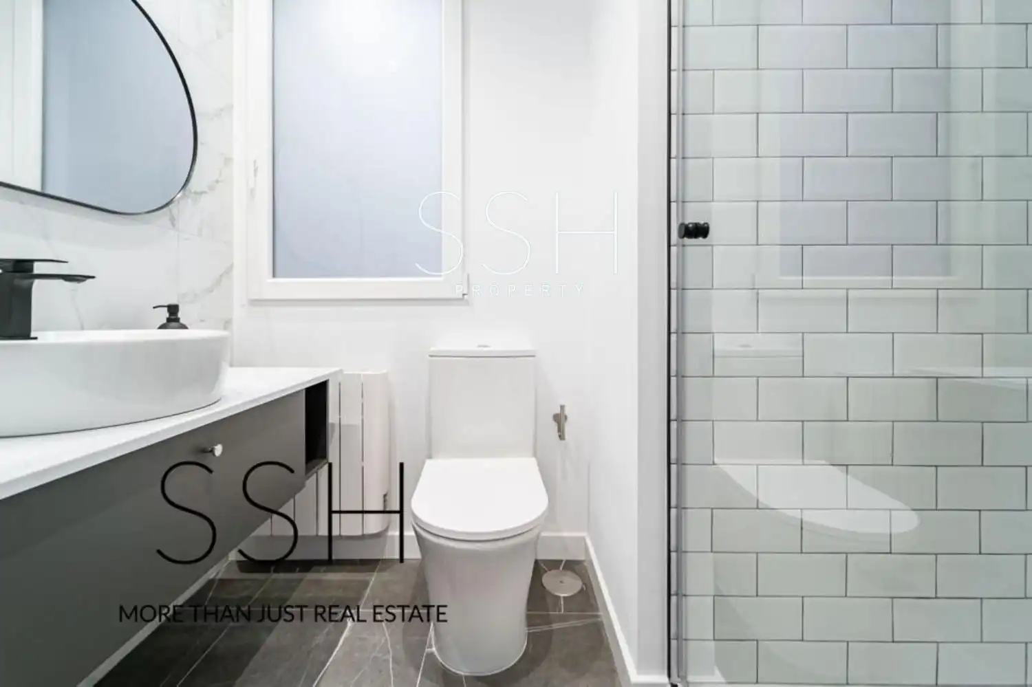 Bathroom of Flat for rent in Madrid  with Air Conditioner, Heating and Furnished