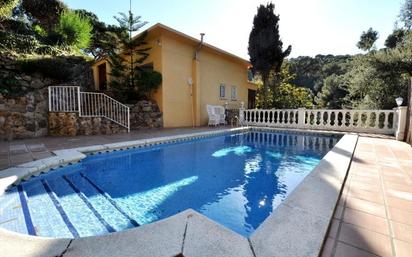 Swimming pool of House or chalet for sale in Tossa de Mar