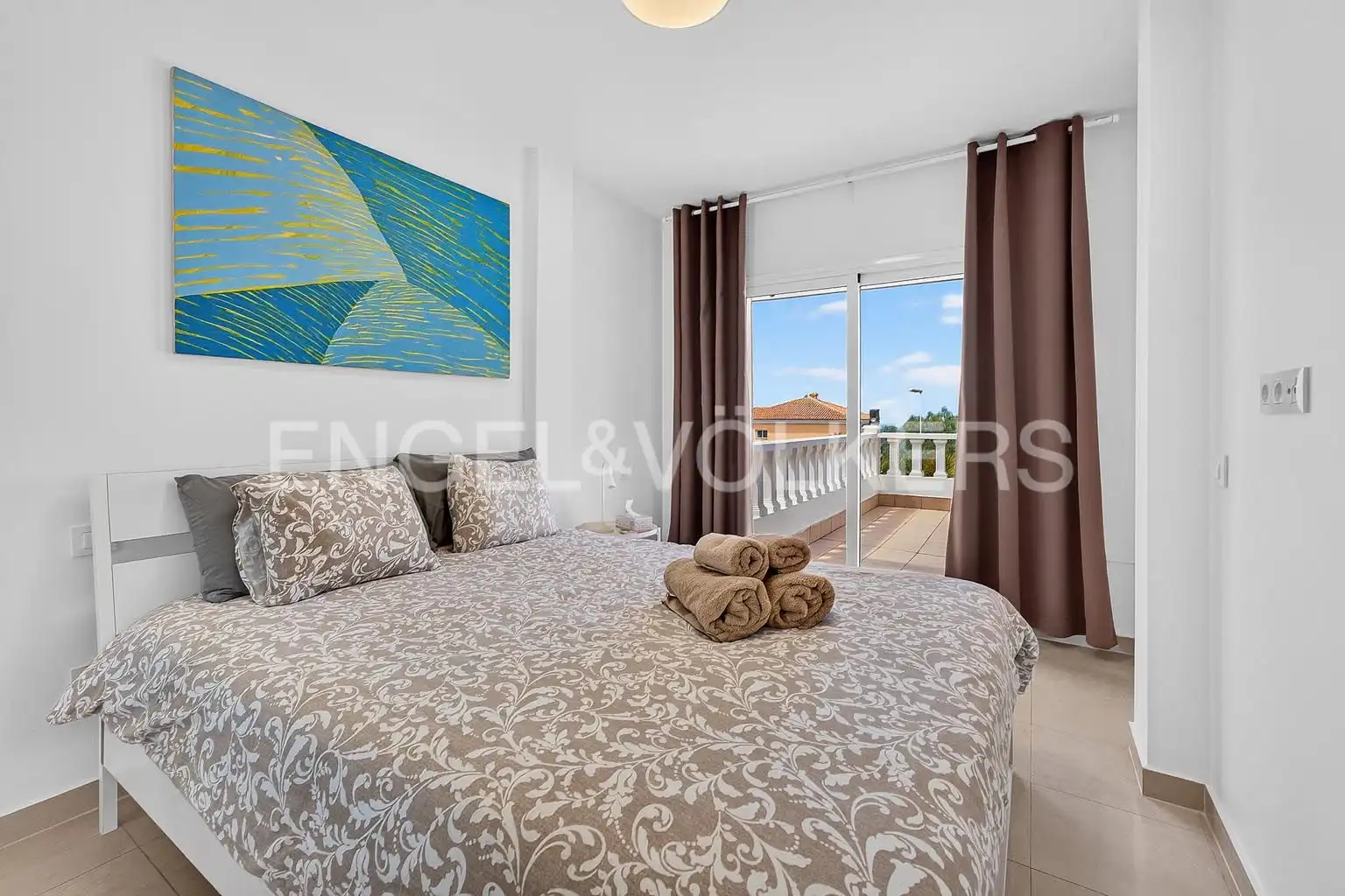 Bedroom of Houses for sale in Adeje  with Air Conditioner, Terrace and Swimming Pool