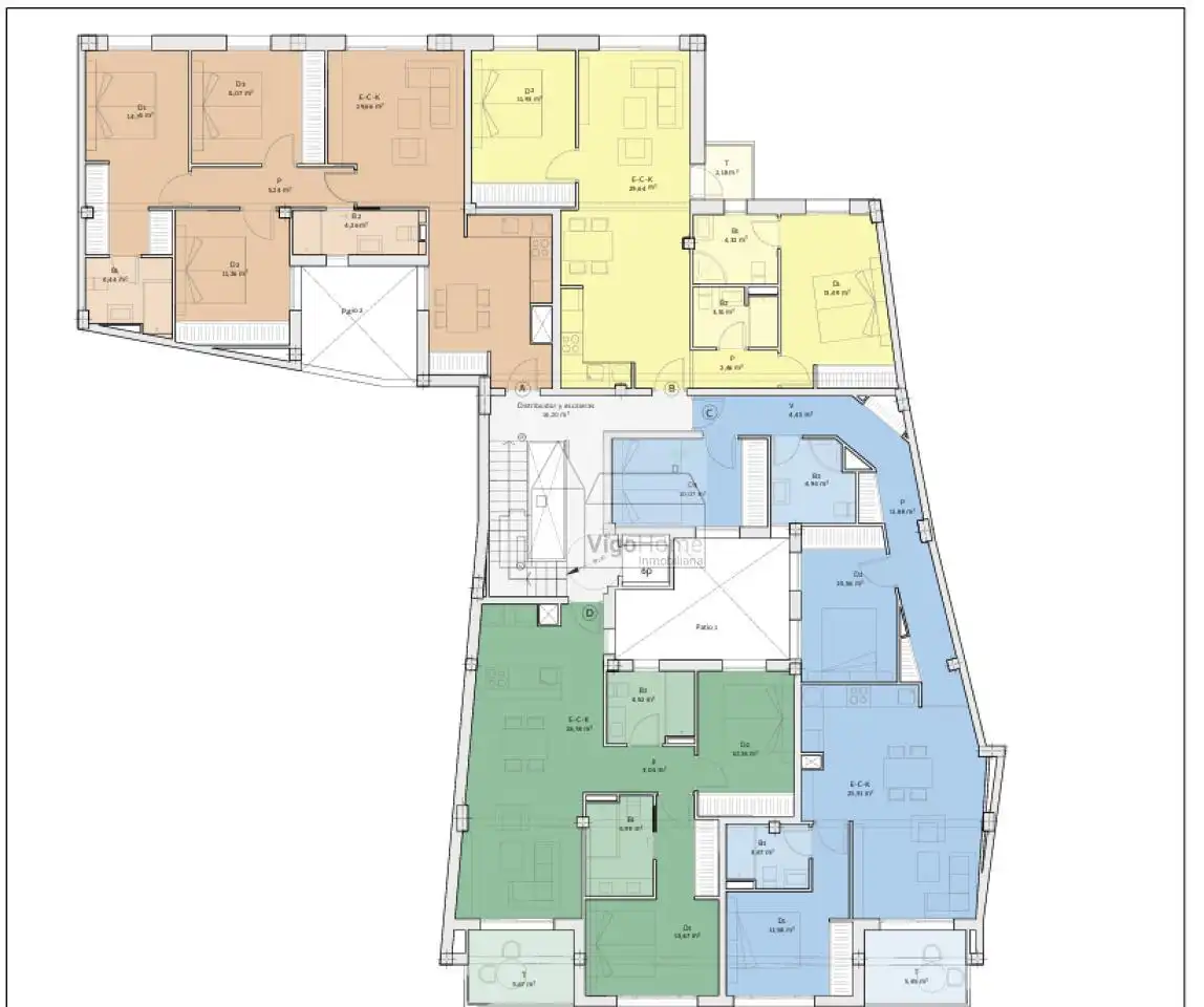 Piso con terraza en venta en Sanjurjo Badía, imagen 13